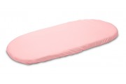 Palags jersī ratiņu matracim 75x35 cm PINK (2193)