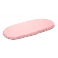 Palags jersī ratiņu matracim 75x35 cm PINK (2193)