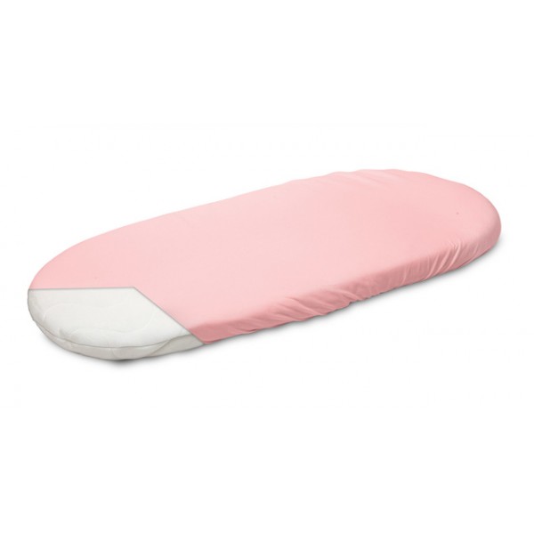 Palags jersī ratiņu matracim 75x35 cm PINK (2193) Palags jersī ratiņu matracim 75x35 cm PINK (2193)-Ratiņi un piederumi-bebis.lv