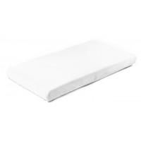 Palags trikotāžas ar gumiju 160x80 cm WHITE (22085)