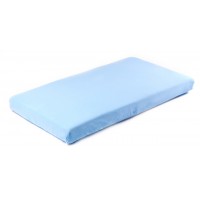 Palags trikotāžas ar gumiju 160x80 cm BLUE (22087)