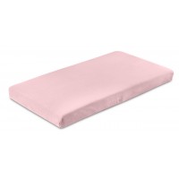 Palags trikotāžas ar gumiju 160x80 cm PINK (22088)