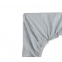 Простыня джерси для колыбельки 90x40 cm GREY 22191-Постельные принадлежности-bebis.lv