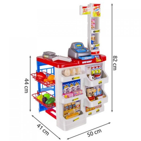 Supermarkets ar aksesuāriem 22374 Supermarkets ar aksesuāriem 22374-Rotaļlietas-bebis.lv