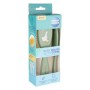 Comb and brush 02/417 green Goose-BABY CARE-bebis.lv