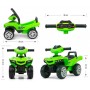 Mašīna MONSTER QUAD green 2482-Bērnu transportlīdzekļi-bebis.lv