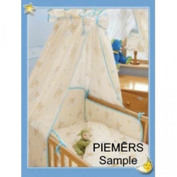 Постельный комплект (4 эл.)+занавески Kolorino M-020-распродажа-ПОСТЕЛЬНЫЕ ПРИНАДЛЕЖНОСТИ-bebis.lv