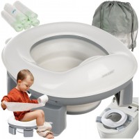 Складной горшок-WC накладка TRAVEL POTTY 25510
