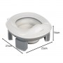 Складной горшок-WC накладка TRAVEL POTTY 25510 Складной горшок-WC накладка TRAVEL POTTY 25510-туалет ребёнка-bebis.lv