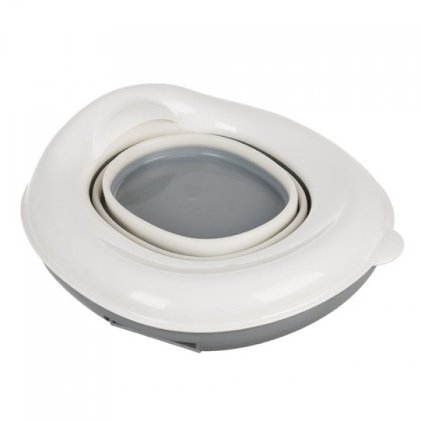 Складной горшок-WC накладка TRAVEL POTTY 25510 Складной горшок-WC накладка TRAVEL POTTY 25510-туалет ребёнка-bebis.lv