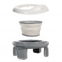 Складной горшок-WC накладка TRAVEL POTTY 25510 Складной горшок-WC накладка TRAVEL POTTY 25510-туалет ребёнка-bebis.lv