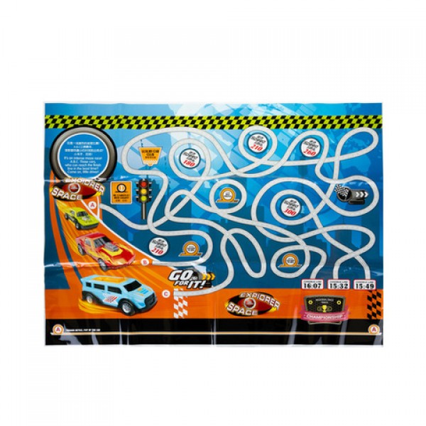 Treileris ar 6 mašīnām 26303-Rotaļlietas-bebis.lv