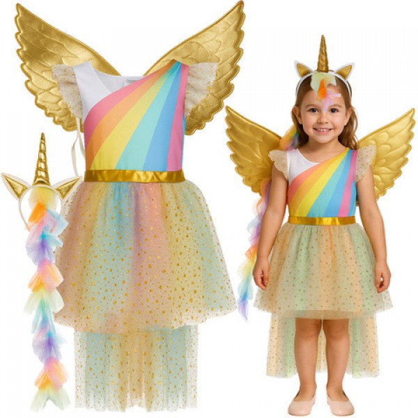 Костюм ЕДИНОРОГ (unicorn) 3 эл. 122-128 см 26675 Костюм ЕДИНОРОГ (unicorn) 3 эл. 122-128 см 26675-Детская одежда-bebis.lv
