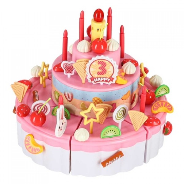 Cake for Decorating and Slicing 75 pc., KX2720-Rotaļlietas-bebis.lv