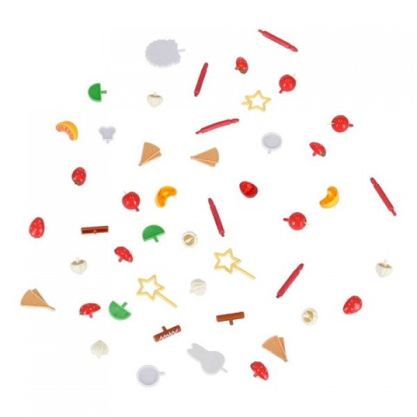 Cake for Decorating and Slicing 75 pc., KX2720-Rotaļlietas-bebis.lv