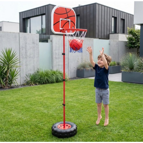 Basketball Set Basketball 170 cm Pump 27447--bebis.lv