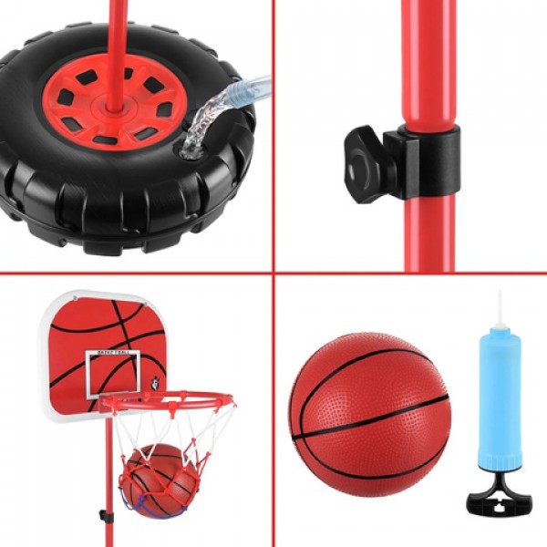 Basketball Set Basketball 170 cm Pump 27447--bebis.lv
