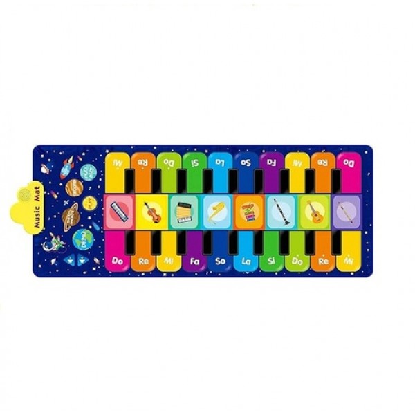 Children's interactive dance mat 8 instruments 10 melodies-Rotaļlietas-bebis.lv
