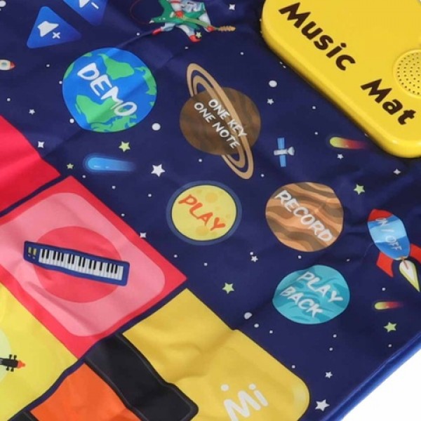 Children's interactive dance mat 8 instruments 10 melodies-Rotaļlietas-bebis.lv