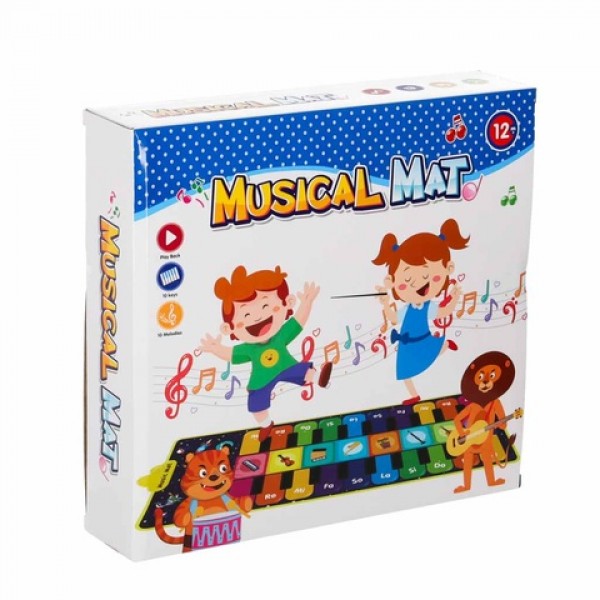 Children's interactive dance mat 8 instruments 10 melodies-Rotaļlietas-bebis.lv