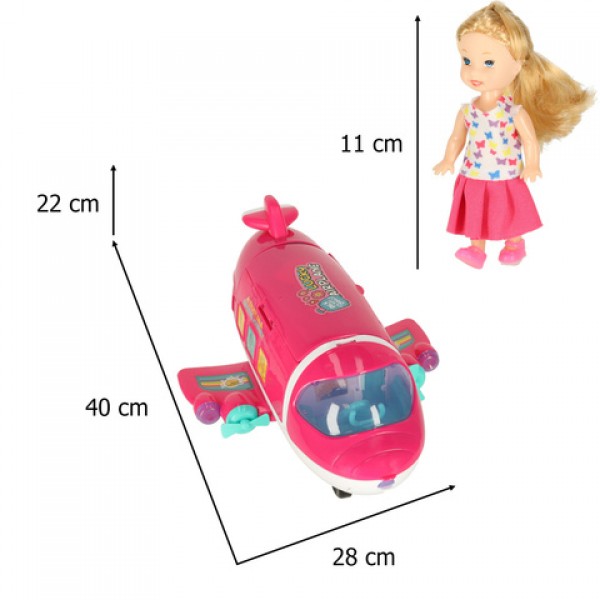 Lidmašīna ar lelli un aksesuāriem KX3036 Lidmašīna ar lelli un aksesuāriem KX3036-Rotaļlietas-bebis.lv