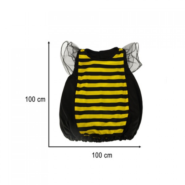 Bitītes kostīms:stīpiņa un kombinezons (100-110 cm) KX3345-Bērnu apģērbi-bebis.lv