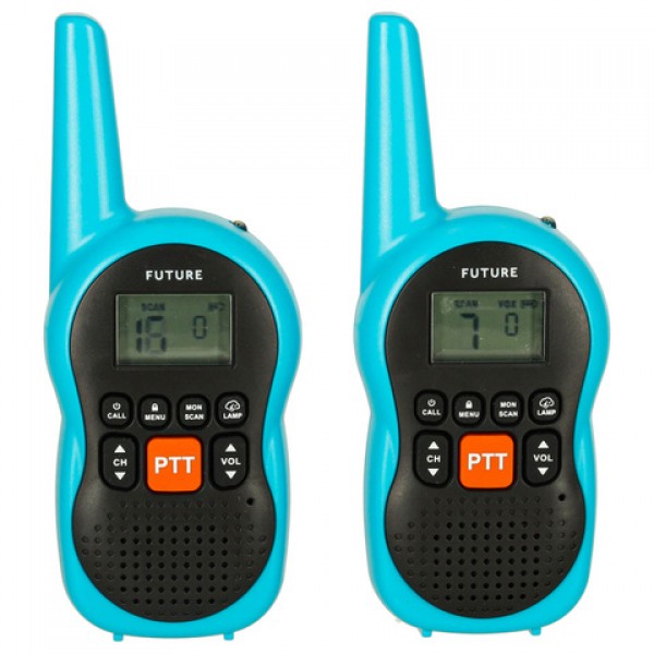 Рация WALKIE TALKIE, дистанция до 3-х км (KX3634) Рация WALKIE TALKIE, дистанция до 3-х км (KX3634)-Игрушки-bebis.lv