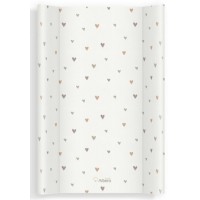 Soft baby changing mat MINI HEARTS 70x47 cm 41279