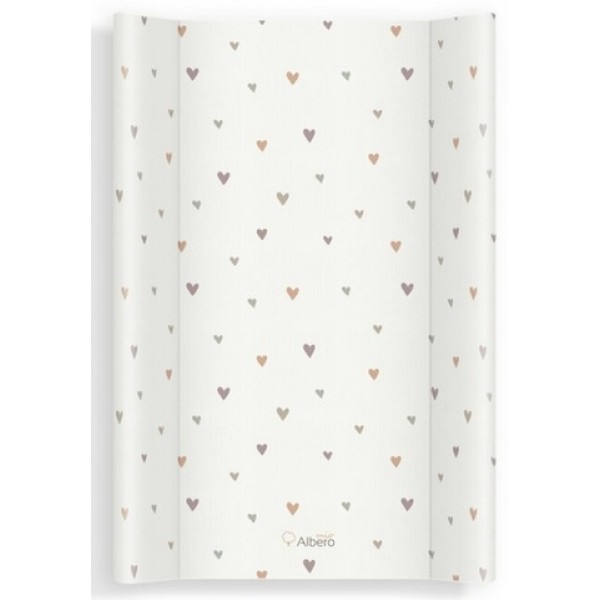 Soft baby changing mat MINI HEARTS 70x47 cm 41279-Children's furniture-bebis.lv