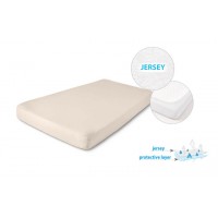 Palags trikotāžas mitrumnecaurlaidīgs 160x80 cm BEIGE (4272)