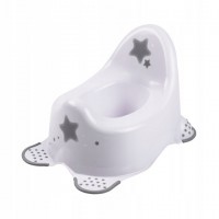 Bērnu podiņš STARS white
