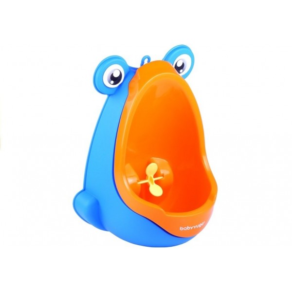 Детский писуар FROG orange/blue 50242-туалет ребёнка-bebis.lv