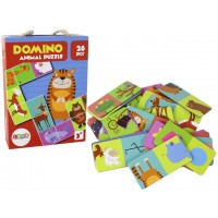 Loģikas spēle-divpusēja domino DZĪVNIEKI, 28 gab. 50246