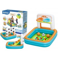 Piepūšamais spēļu laukums daudzfunkcionālais Bestway 52728