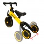 Беговел-велосипед "3-in1" TRIKE FIX yellow-Детский электротранспорт-bebis.lv