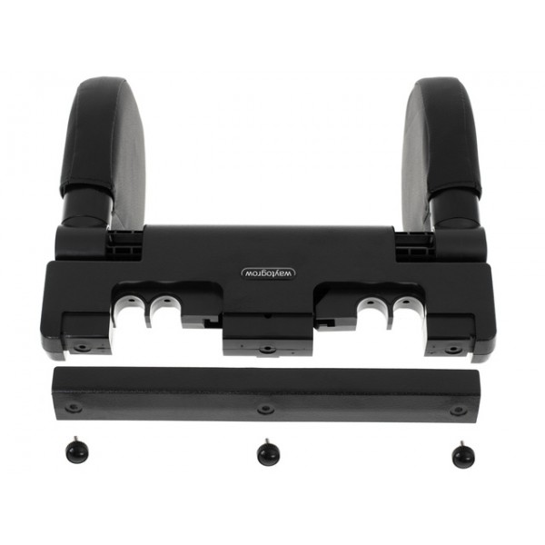 Head and neck adjustable car headrest black KX5705-Safety car seats for children-bebis.lv