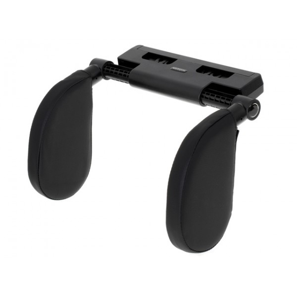 Head and neck adjustable car headrest black KX5705-Safety car seats for children-bebis.lv