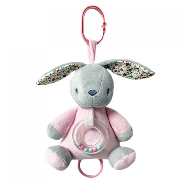Muzikālā rotaļlieta TRUSĪTIS 18 cm 9194-MAZUĻIEM (~0-5 gadi)-bebis.lv