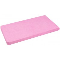 Palags frotē ar gumiju 120x60 cm PINK (617)