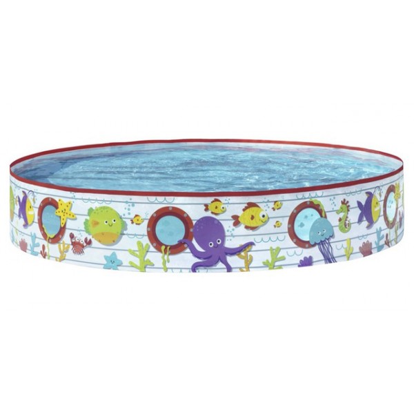 Baseins 152x25 cm Bestway 55029 (9874) Baseins 152x25 cm Bestway 55029 (9874)-Vannošana un peldēšana-bebis.lv