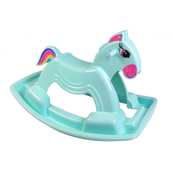 Rocking horse –cradle AGATA 6920 (various colours)-MAZUĻIEM (~0-5 gadi)-bebis.lv