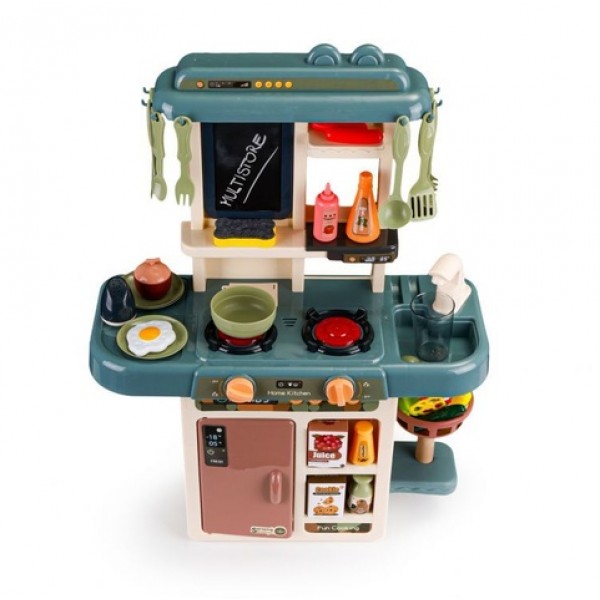 CHILDREN'S KITCHEN WITH STEAM AND WATER FUNCTION 70193-Rotaļlietas-bebis.lv