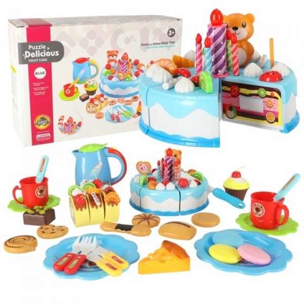 Cake for Decorating and Slicing 80 pc., KX7593-Rotaļlietas-bebis.lv