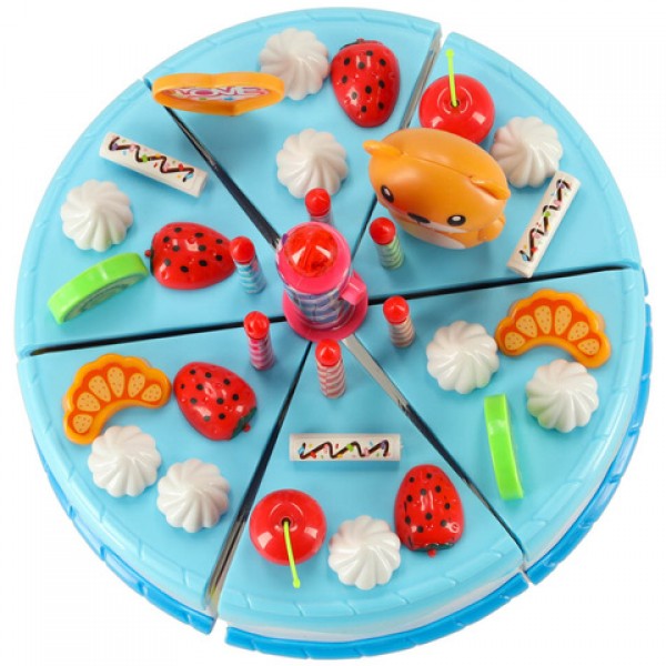 Cake for Decorating and Slicing 80 pc., KX7593-Rotaļlietas-bebis.lv