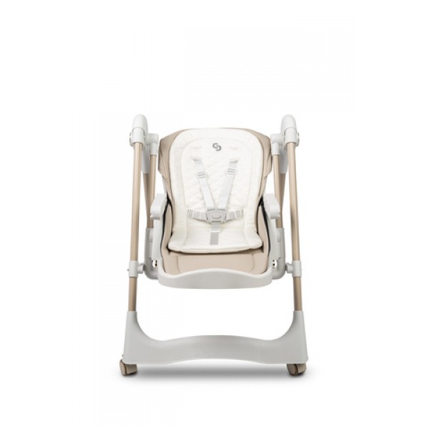 Krēsliņš NESTO beige 3-in1: barošanai,šūpošanai,atpūtai-Bērnu mēbeles-bebis.lv