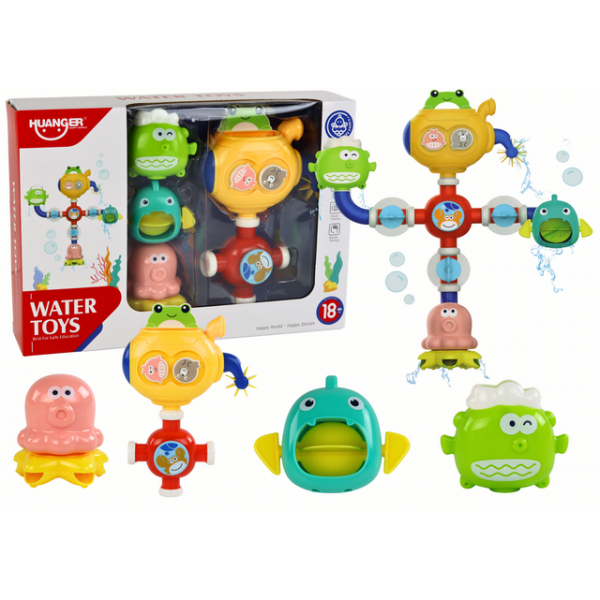 Rotaļlieta vannai  ROBOTS 78488-MAZUĻIEM (~0-5 gadi)-bebis.lv
