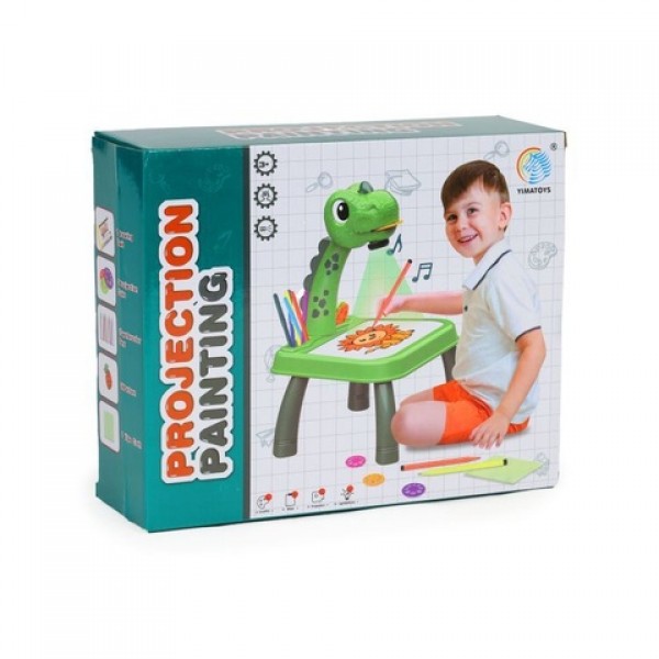 Projektors DINO ar attēliem+aksesuāri, 79509-Rotaļlietas-bebis.lv