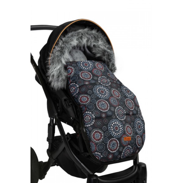 Guļammaiss OLAF color circles 100x45 cm (8364)-Ratiņi un piederumi-bebis.lv