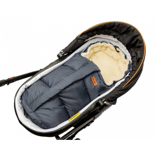Guļammaiss COMBI WOOL 3in1 graphite (sillo-8477)-Ratiņi un piederumi-bebis.lv