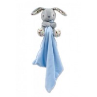 Cuddly Toy RABBIT blue, 25 cm (9010)